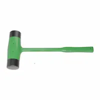 Mallet: Thermoplastic Polyurethane Handle, 4 lb Head Wt, 2 in Dia, 6 1/4 in Head Lg (MPN AM4RTPBDB)