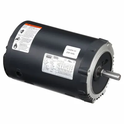 Dayton General Purpose Motor: C-Face Mount, Open Drip Proof, 1 1/2 hp, 230/460V AC - C-Face 3-Phase General Purpose AC Motors