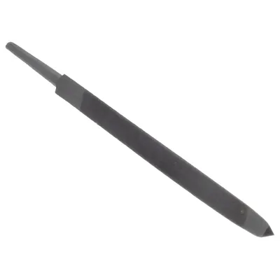 WESTWARD Triangular File: Triangular, Single-Cut, Smooth Cut, 4 in Lg without Tang - Single-Cut Triangular Files