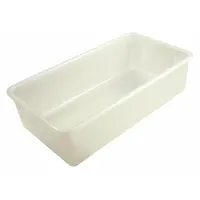 APPROVED VENDOR Tote Box: Rectangular, Polypropylene, 13.2 L, 19 in Overall Lg, 10 1/4 in Overall Wd (MPN 410545)
