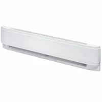 DIMPLEX Baseboard Heater: Commercial Grade, 2500/1875 W, Thermostat Included, White, 208/240V AC (MPN LC3512W31)