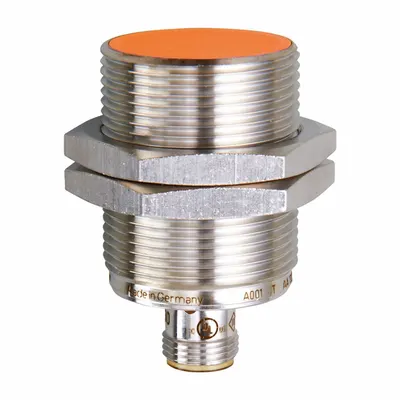 IFM Inductive Cylindrical Proximity Sensor: Built-in Connector, Shielded, 3 Wires - Cylindrical Sensors with Built-in Connectors