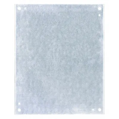 HOFFMAN Interior Panel: Back Panel Panel, 21 in Overall Ht, 17 in Overall Wd, Steel - Interior Mounting Panels