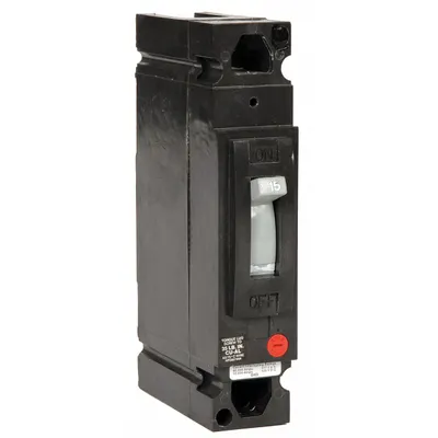 GE Molded Case Circuit Breaker: 100 A Amps, 14kA at 120/240/277V AC, Fixed - TED-, TEHD-Frame GE Molded Case Circuit Breakers