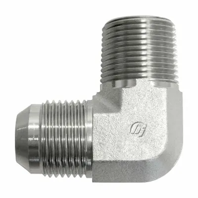BRENNAN INDUSTRIES Stainless Hydraulic Adapter: 1-11-1/2/1-5/16"-12 Thread Size, 1 in x 1 in Fitting Size - JIC-to-JIC 316 Stainless Steel Hydraulic Hose Adapters