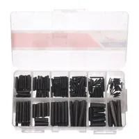 Pin Assortment,270 pcs,15 Sizes: Std, Inch, Steel, Ungraded, Plain, 270 Pieces, 15 # of Sizes (MPN WWG-DISP-SPC204)