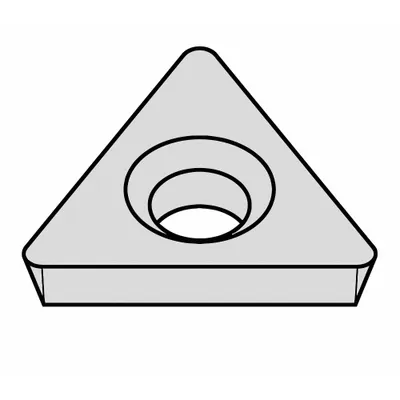 WIDIA Triangle Turning Insert: TPHB321 - Triangle (T) Indexable Turning Inserts