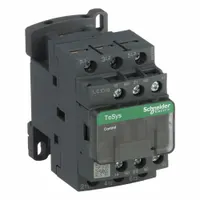 SCHNEIDER IEC Magnetic Contactor: Non-Reversing, 3 Poles, 3NO Contacts, 18 A, 480V AC Coil (MPN LC1D18T7)