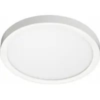 Surface Mount Downlight: 8 in Dia, White, 3/4 in Ht, 1,000 lm, 2700K/3000K/3500K/4000K/5000K, 20 W (MPN JSF 7IN 10LM SWW5 90CRI MVOLT ZT WH M12)
