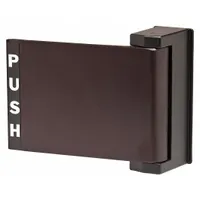 KABA ILCO Deadlatch Handle: Paddle, Bronze (MPN 459-04-00-313)