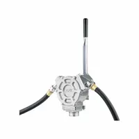 GPI Hand Pump: Lever Action, Pump with Hose & Spout, Aluminum Housing, 0.5 gal per stroke (MPN 114000-10)