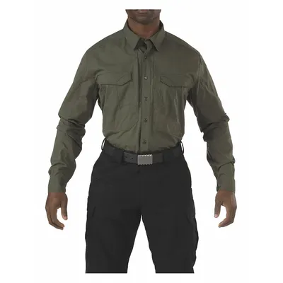 5.11 Stryke Shirt Tall Tdu Green 3XL (MPN 72399TABR-190-3XL) - Men's Tactical Collared Work Shirts