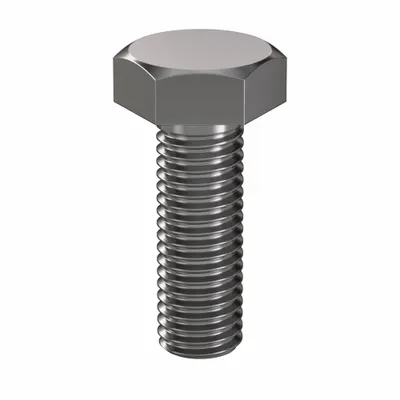 LINDSTROM Hex Head Cap Screw: Steel, Class 8.8, Plain, M10, Metric, 30 mm lg, Fully Threaded - Class 8.8 Steel Hex Head Cap Screws
