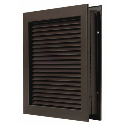 NATIONAL GUARD Door Louver: Steel, 18 in Opening Ht, 12 in Opening Wd, 16 1/4 in Louver Ht - Door Louver Kits