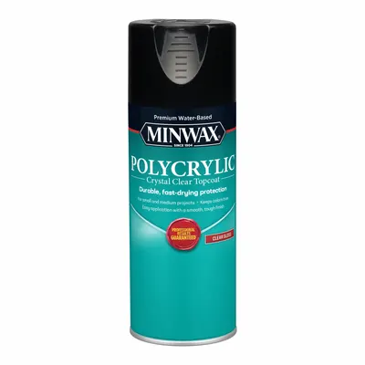 MINWAX Minwax Interior Water-Based Clear Gloss Polyurethane Wood - Wood Sealers & Finishes