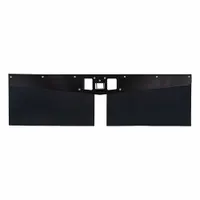 BUYERS PRODUCTS Stone Guard: Steel, 72 in Overall Wd, 15 in Overall Ht, Mud Flap Clamp (MPN 8597220)