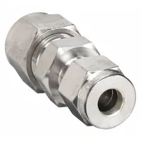 PARKER Compression Fitting Union: 1/2 in OD x 3/8 in OD Fitting Size, Compression x Compression (MPN 8RU6-316)