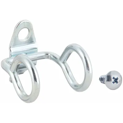 OEM Double Ring Tool Holder: 1/4 in Peg Hole - Ring Toolholders for Round-Hole Pegboard