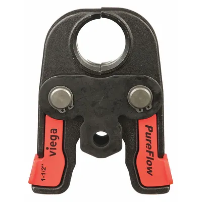 RIDGID Press Jaw: 1 1/2 in Pipe, PEX, For Viega Pureflow - Jaws & Rings for Standard & Extended Press Tools