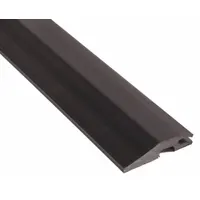 NATIONAL GUARD Door Threshold: Saddle, Vinyl, 4 ft Lg (MPN 398-48)