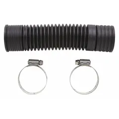 Genuine OEM tub-to-pump hose for Whirlpool washing machines and dryers. Connects the wash tub to the drain pump to expel water during the drain cycle. Commonly used in residential laundry appliances.