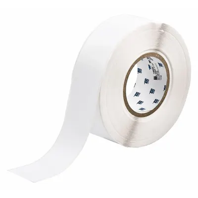 BRADY Continuous Label Stock: 2 in x 300 ft, Polyester, White (Gloss) - Brady Thermal Transfer Continuous Label Rolls