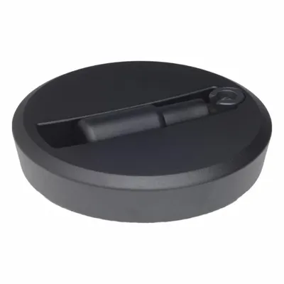 JW WINCO Solid Hand Wheel: Solid, Fold Away Handle, Aluminum, 1/2 in Bore - Solid Hand Wheels with Folding Handle