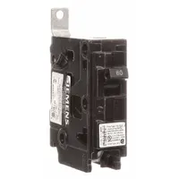 Miniature Circuit Breaker: 60 A Amps, 120/240V AC, 1 Poles, Std (MPN B160H)