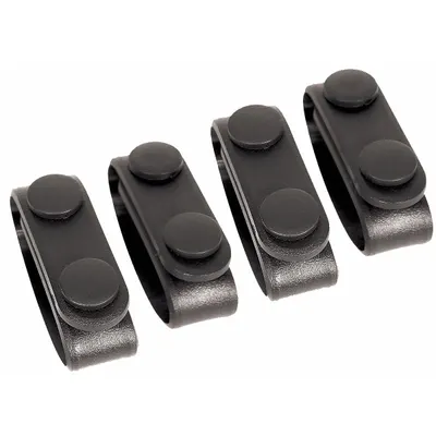 BLACKHAWK Belt Keeper: Basketweave, Black - Belt Keepers