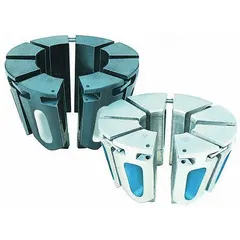 Silver die for use with TH8-380 crimper. Accommodates 2 wire braid and 4/6 spiral hose. Part of the 80 Series. Supports hose up to 165 mm outer diameter.