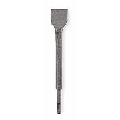 DEWALT Chisel Bit: 1 1/2 in Head Wd, 10 in Overall Lg, 25/64 in Shank Dia - Chisel Bits for SDS-Plus Hammer Drills