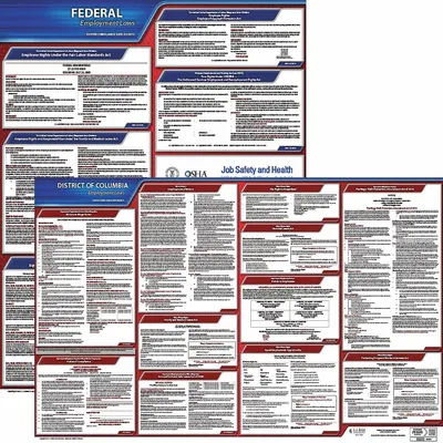 JJ KELLER State & Federal Labor Law Poster Set - State & Federal Labor Law Poster Sets