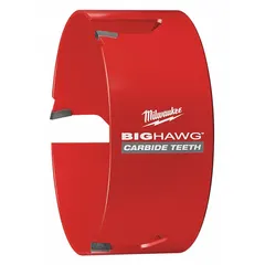 This wood-cutting hole cutter has 3 teeth and a maximum cutting depth of 2 1/8 in. It features a 5/8"-18 thread size for attachment to an arbor. Designed for cutting clean holes in wood, it is used in applications such as running conduit or cables through wooden surfaces.