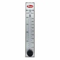 DWYER Flowmeter: Variable Area Flowmeter, Variable Area, Panel Mount, Vertical, Gallons/Liters, FNPT (MPN RMB-53-SSV)