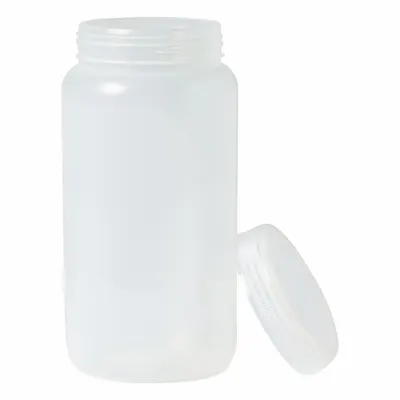 OEM Reagent Bottle: Polypropylene - Polypropylene Wide Mouth Round Lab Bottles
