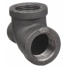 Threaded x Threaded x Threaded, Class 150, rated for 300 psi at 150°F. Used to branch or combine flow in medium-pressure threaded piping systems for industrial plumbing, HVAC, and process lines.