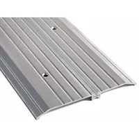 NATIONAL GUARD Door Threshold: Saddle, Aluminum, 3 ft Lg (MPN 8427-36)