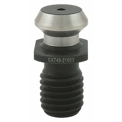 TECHNIKS Retention Knob: Coolant Through, CAT40 Taper, 45° - Coolant-Through CAT Retention Knobs