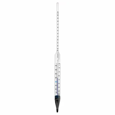 API Hydrometer: API ASTM Combined Form, 29/41, 0.1, Glass, +/-0.1° - API Hydrometers