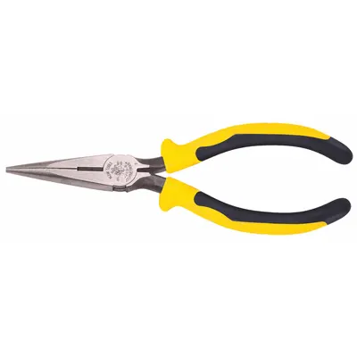 KLEIN TOOLS Needle Nose Plier: 1 1/4 in Max Jaw Opening, 7 3/8 in Overall Lg, 1 1/2 in Jaw Lg - Needle-Nose Pliers