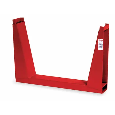 JARKE Stacking U-Rack: 24 in x 25 1/2 in x 19 in, 10,000 lb Load Capacity - U-Rack Stack Racks