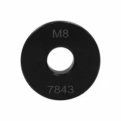 This VersaDrive ImpactaDie Guide from HOLEMAKER TECHNOLOGY is designed for use with 1/2" UNC threaded arbors. It aligns and supports cutting dies during hole cutting operations in metalworking and fabrication. The guide has a 1/2" to 1/2" size range.
