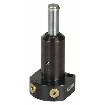 ENERPAC Swing Clamp Hydraulic Cylinder: Double Acting, 1,259 lbf Clamping Force - Lower Flange Mount Swing Clamp Cylinders