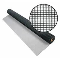 PHIFER Replacement Screen: Aluminum, Charcoal, 18 x 16 Mesh Size, 6 ft Wd, 50 ft Lg (MPN 3001021)