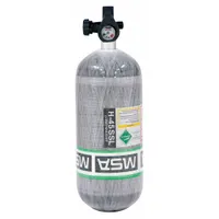 SCBA Cylinder: Carbon Fiber, 9.8 lb Wt Empty, Pre-Filled, 4,500 psi Cylinder Pressure (MPN 807570-SP)