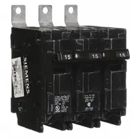 Miniature Circuit Breaker: 15 A Amps, 240V AC, 3 Poles, Std (MPN B315H)