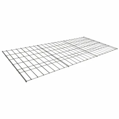 LYON Use with Bulk Storage Rack: 48 in x 18 in, 5 ga Decking, Steel - Steel Wire Decking for Bulk Racks