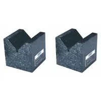 INSIZE Granite V-Block Set: Granite V-Block Set, Pr V-Block, 3 7/8 in x 2 in x 2 13/16 in, ASME 0 (MPN 6897-2)