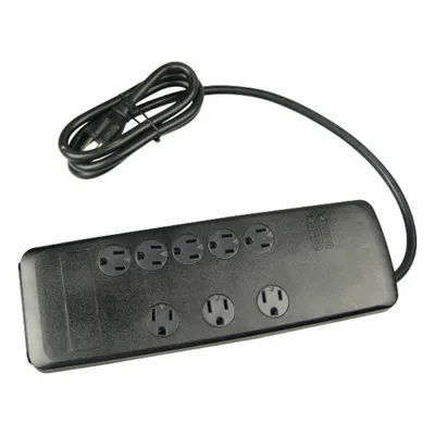 WOODS Surge Protector: 8 Outlets, 6 ft Cord Lg, 3,560 J Rated Energy, 15 A Current - General Purpose Surge Protectors