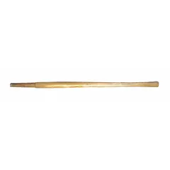 This wood handle is designed for shovel or scoop tool heads. Its straight hollowback configuration provides a secure fit for digging, scooping, and material handling tasks.